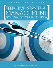 Cover of Effective Strategic Management by Daniel Kipley