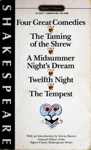 Front cover of Four Great Comedies (Midsummer Night's Dream / Taming of the Shrew / Tempest / Twelfth Night) by William Shakespeare