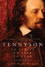 Cover of Tennyson by John Batchelor