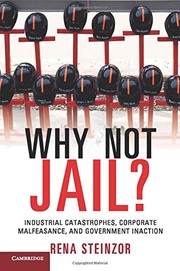Cover of Why Not Jail? by Rena Steinzor