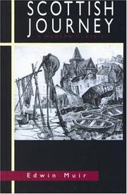 Cover of Scottish journey by Edwin Muir