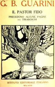 Cover of Il pastor fido by Battista Guarini