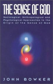 Front cover of The sense of God by John Westerdale Bowker