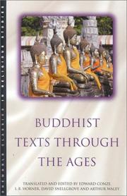 Front cover of Buddhist Texts Through the Ages (Oneworld Classics in Religious Studies) by Edward Conze