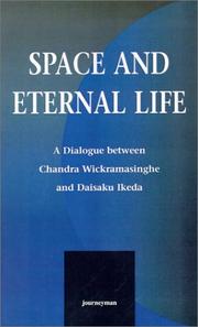 Front cover of Space and eternal life by Daisaku Ikéda
