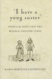 Front cover of I have a yong suster by Karin Boklund-Lagopoulou