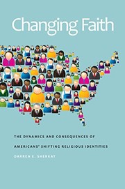 Cover of Changing Faith by Darren E. Sherkat