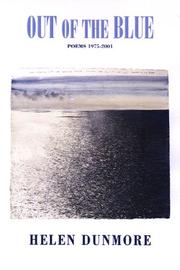 Front cover of Out of the Blue by Helen Dunmore