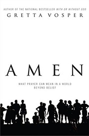 Cover of Amen by Gretta Vosper