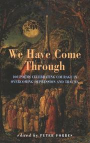 Cover of We Have Come Through by Peter Forbes