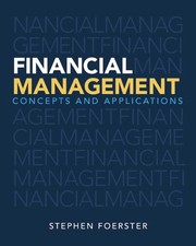 Cover of Financial Management by Stephen Foerster