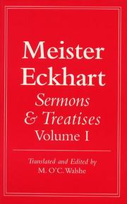 Cover of Meister Eckhart by Meister Eckhart