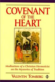 Front cover of The Covenant of the Heart by Valentin Tomberg