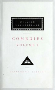 Front cover of The Comedies. Volume II (All's Well That Ends Well / As You Like It / Measure for Measure / Merchant of Venice / Merry Wives of Windsor / Much Ado About Nothing / Twelfth Night) by William Shakespeare