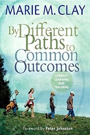 Front cover of By Different Paths to Common Outcomes by Marie Clay