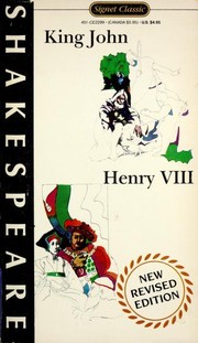 Front cover of Plays (King Henry VIII / King John) by William Shakespeare