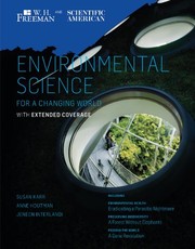 Cover of Scientific American Environmental Science for a Changing World with Extended Coverage by Anne Houtman