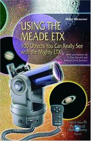 Cover of Using the Meade ETX by Mike Weasner