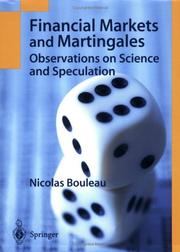 Front cover of Financial Markets and Martingales by Nicolas Bouleau