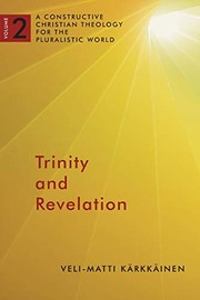 Cover of Trinity and Revelation by Veli-Matti Karkkainen