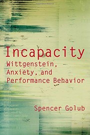 Cover of Incapacity by Spencer Golub