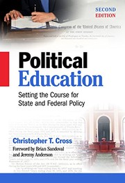 Front cover of Political education by Christopher T. Cross
