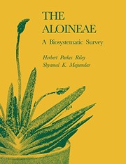 Cover of The Aloineae by Herbert Parkes Riley