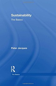 Cover of Sustainability by Peter Jacques