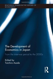 Cover of The Development of Economics in Japan by Toichiro Asada