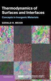 Front cover of Thermodynamics of Surfaces and Interfaces by Gerald H. Meier
