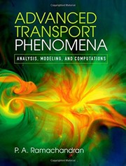 Cover of Advanced Transport Phenomena by P. A. Ramachandran