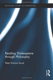 Cover of Reading Shakespeare through Philosophy by Peter Kishore Saval
