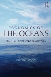 Cover of Economics of the Oceans by Paul Hallwood