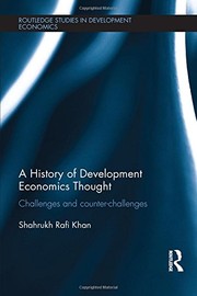 Cover of A History of Development Economics Thought by Shahrukh Rafi Khan