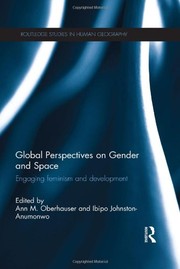 Front cover of Global Perspectives on Gender and Space by Ibipo Johnston-Anumonwo