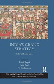 Front cover of India's Grand Strategy by Kanti Bajpai