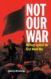 Cover of Not Our War by Unknown