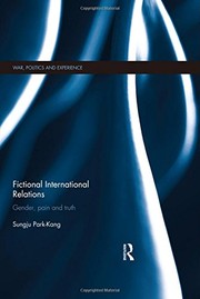 Front cover of Fictional International Relations by Sungju Park-Kang