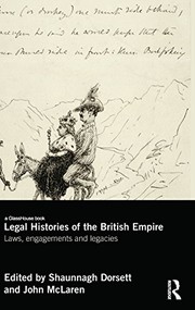 Cover of Legal Histories of the British Empire by Shaunnagh Dorsett