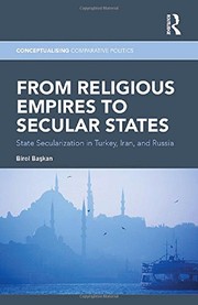 Front cover of From Religious Empires to Secular States by Birol Başkan