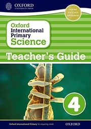Front cover of Oxford International Primary Science Stage 4 by Alan Haigh