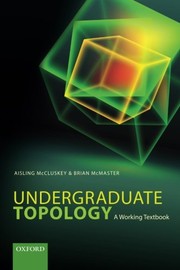 Front cover of Undergraduate Topology by Aisling McCluskey