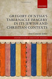 Front cover of Gregory of Nyssa's Tabernacle Imagery in Its Jewish and Christian Contexts by Ann Conway-Jones