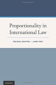Front cover of Proportionality in International Law by Michael Newton