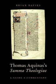 Front cover of Thomas Aquinas's Summa Theologiae by Brian Davies