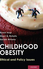Front cover of Childhood Obesity by Kristin Voigt