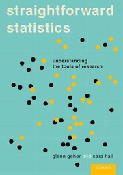 Cover of Straightforward Statistics by Glenn Geher