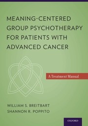 Front cover of Meaning-Centered Group Psychotherapy for Patients with Advanced Cancer by William S. Breitbart
