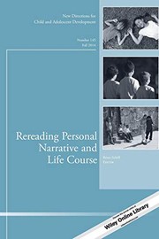 Front cover of Rereading Personal Narrative and Life Course by Brian Schiff