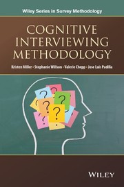Cover of Cognitive Interviewing Methodology by Kristen Miller